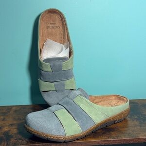 Earth Origin Womens Ellery Shoe I Suede, Comfort, Sustainable Everyday Slide-On